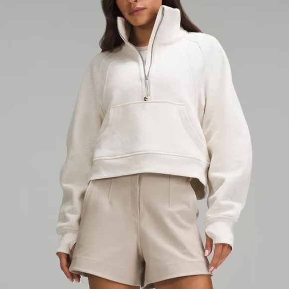 lululemon athletica Sweaters - Lululemon Oversized Scuba Funnel Neck Half Zip